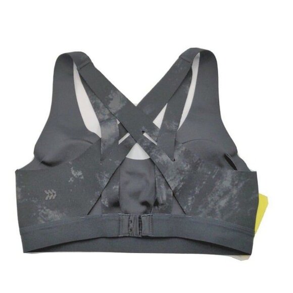 All in Motion Womens Sports Bra Strappy Back Bonded Med Support Black Small NEW - Picture 10 of 10